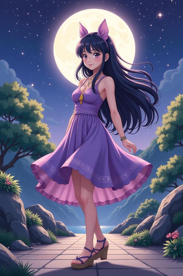 masterpiece , best quality , anime style, d
