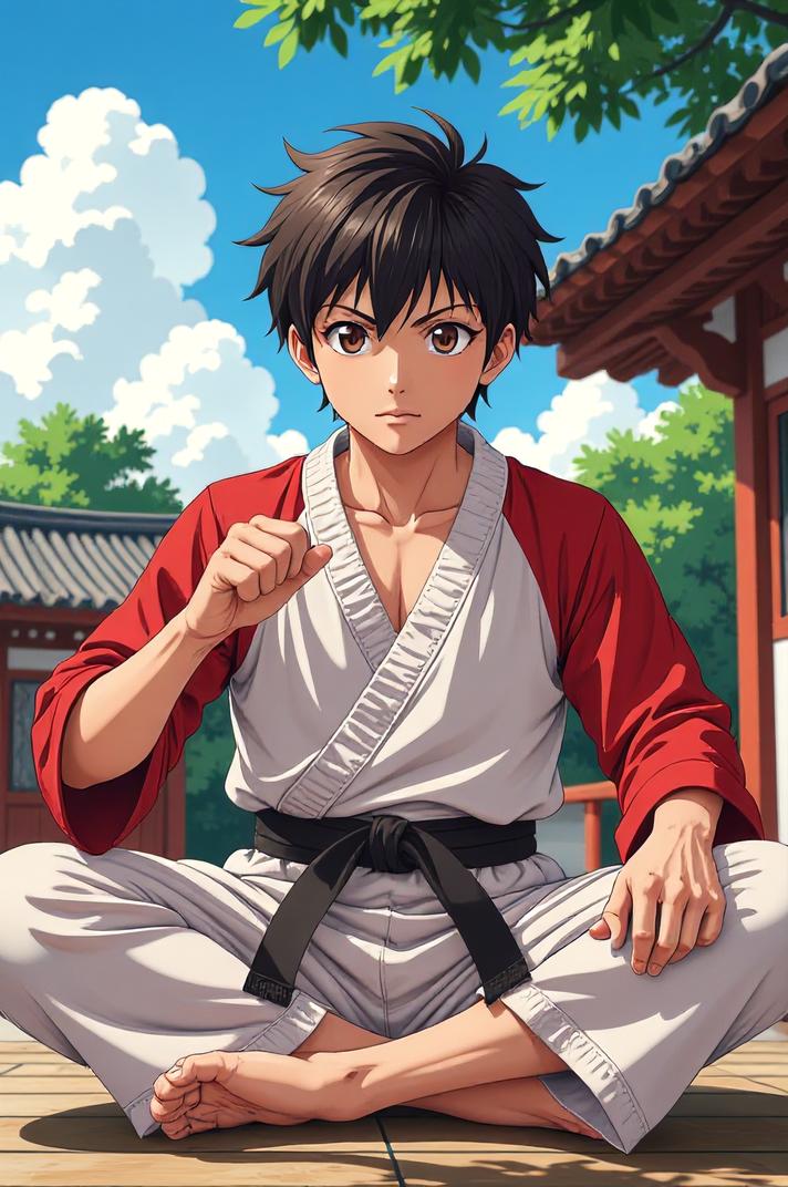 asian anime style marvel Iron Lad masterpiece,best quality , asian anime, Left Parting pear hair