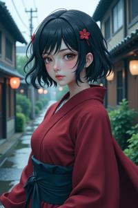 masterpiece , best quality , anime style, d