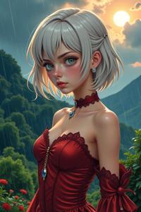 masterpiece , best quality , anime style, d