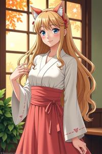 asian anime style marvel Aunt May masterpiece,best quality , asian anime, Long champagne hair