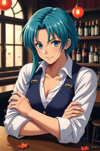 asian anime style marvel Blade masterpiece,best quality , asian anime, Right Parting steel blue hair