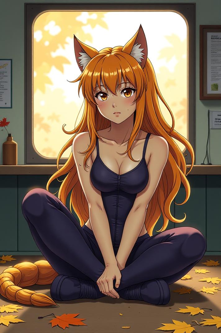 asian anime style marvel Hellcat masterpiece,best quality , asian anime, Left Parting wheat hair