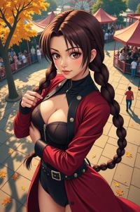 asian anime style marvel Rogue masterpiece,best quality , asian anime, Long Braids chocolate hair