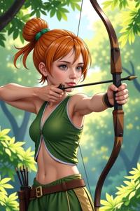 asian anime style marvel Anole masterpiece,best quality , asian anime, Bun apricot hair