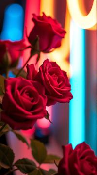 body shot of a Roses, Worried, in focus, Frightening