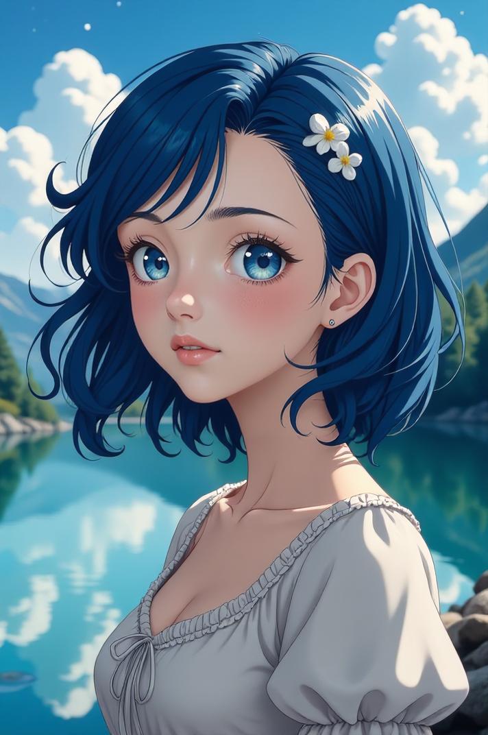 masterpiece , best quality , anime style, d