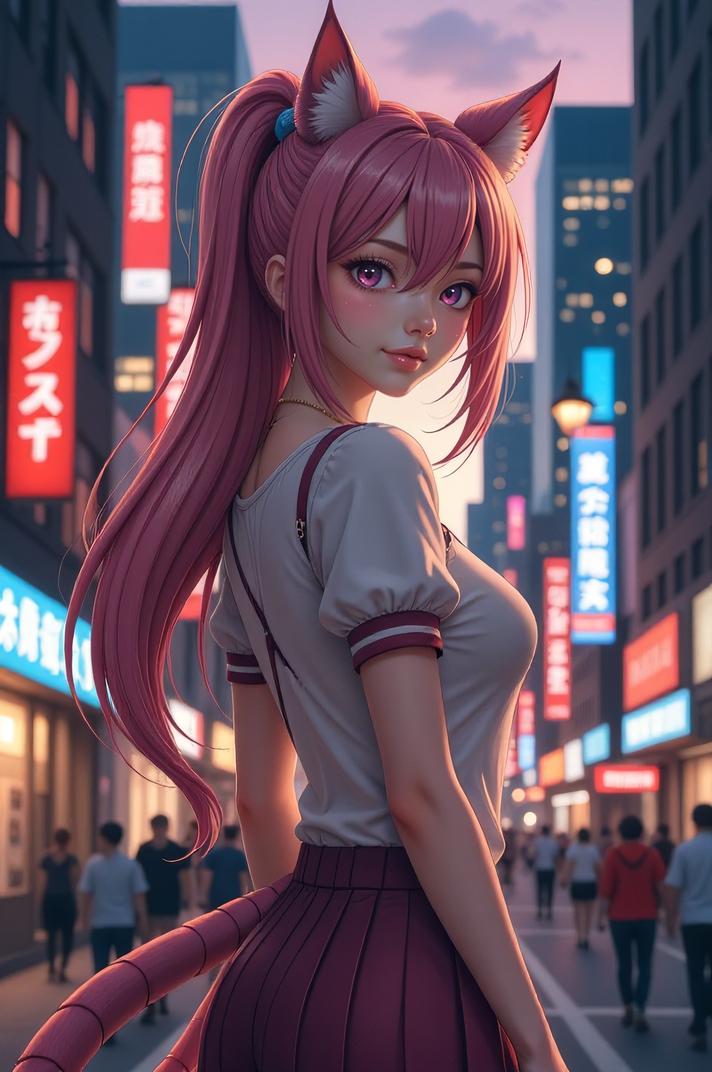 masterpiece , best quality , anime style, d