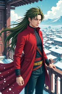 asian anime style marvel Iron Lad masterpiece,best quality , asian anime, Long Center Parting olive hair