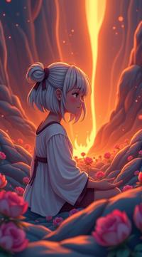masterpiece , best quality , anime style, d