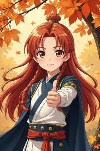 asian anime style marvel Guardian masterpiece,best quality , asian anime, Long terra cotta hair