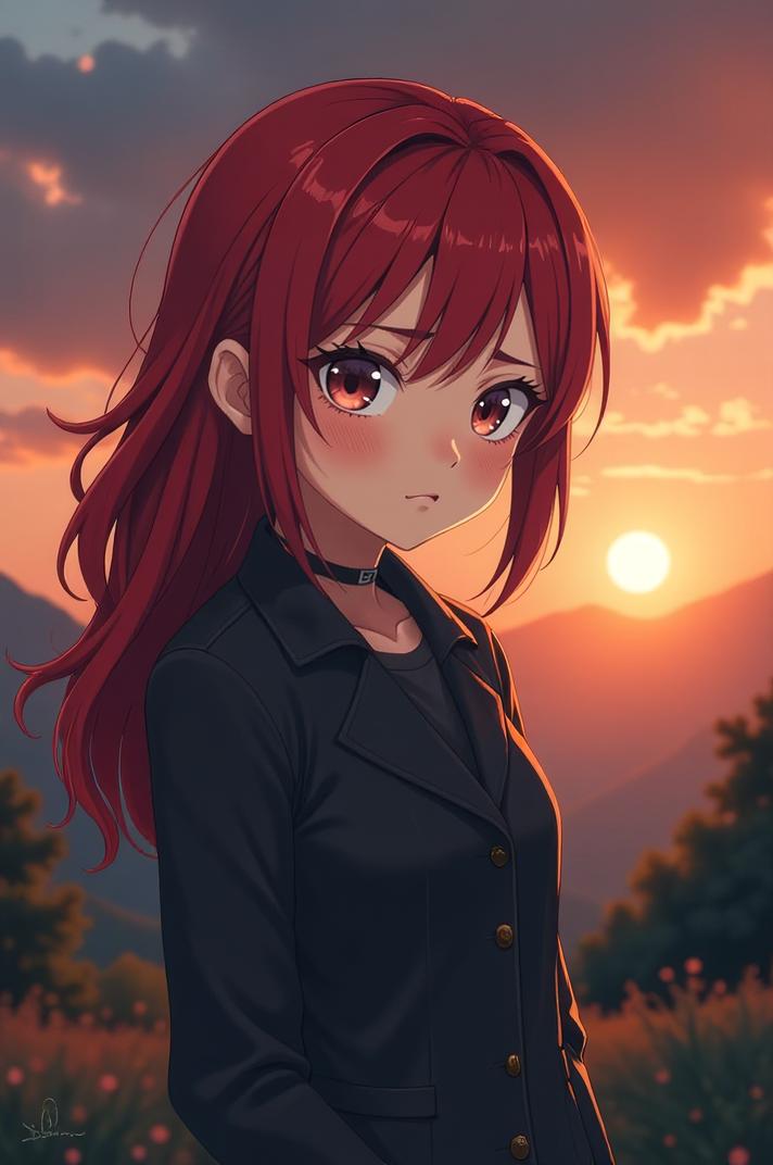 masterpiece , best quality , anime style, d