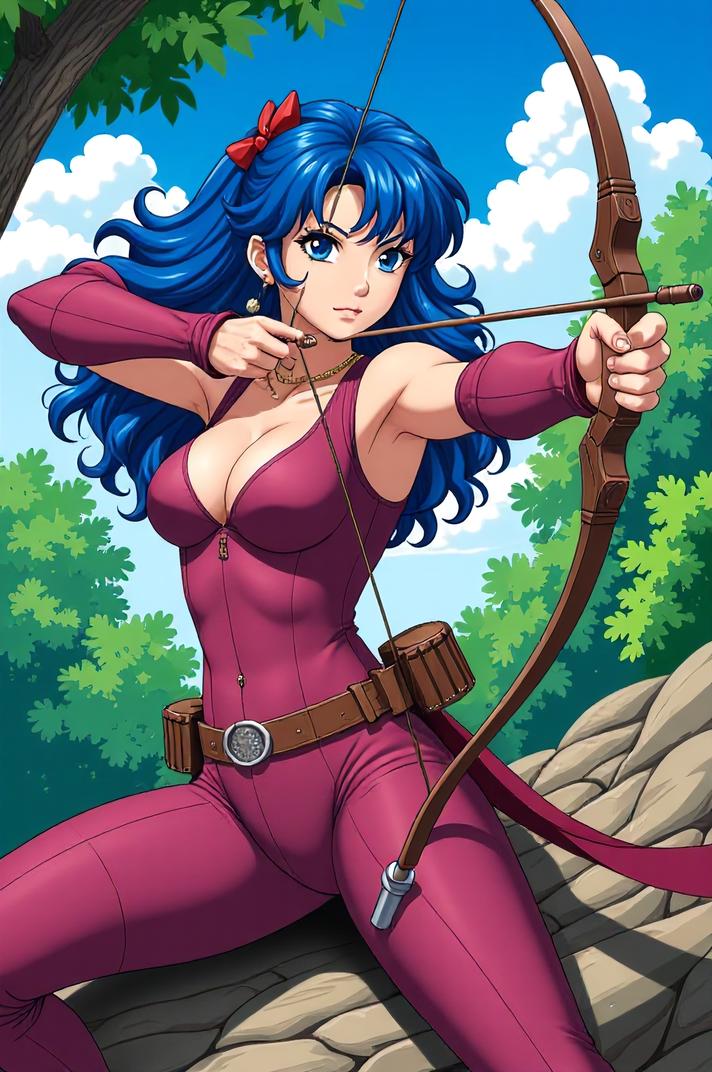 asian anime style marvel Warlock masterpiece,best quality , asian anime, Lob Curly royal blue hair