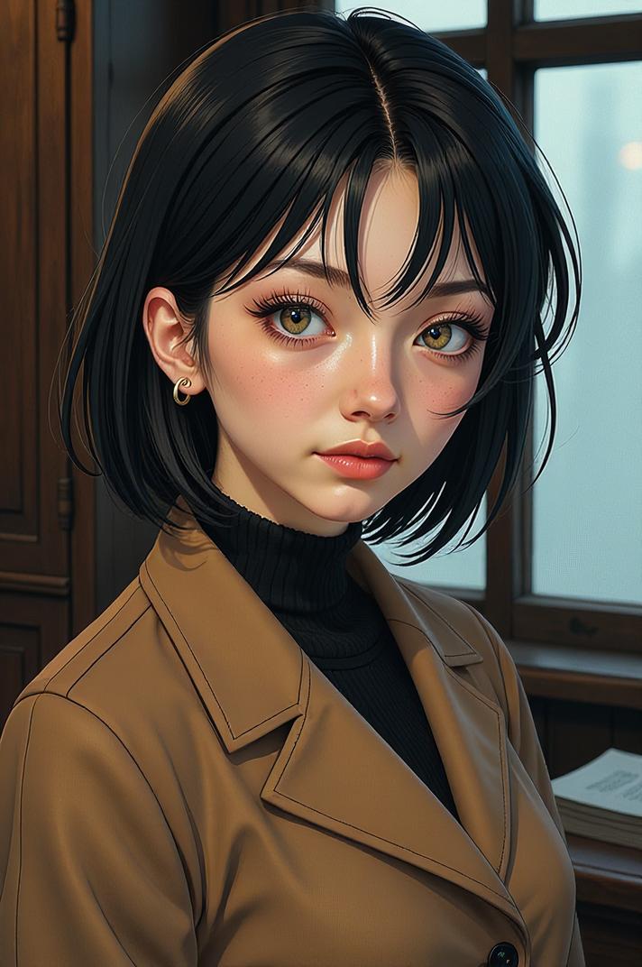 masterpiece , best quality , anime style, d