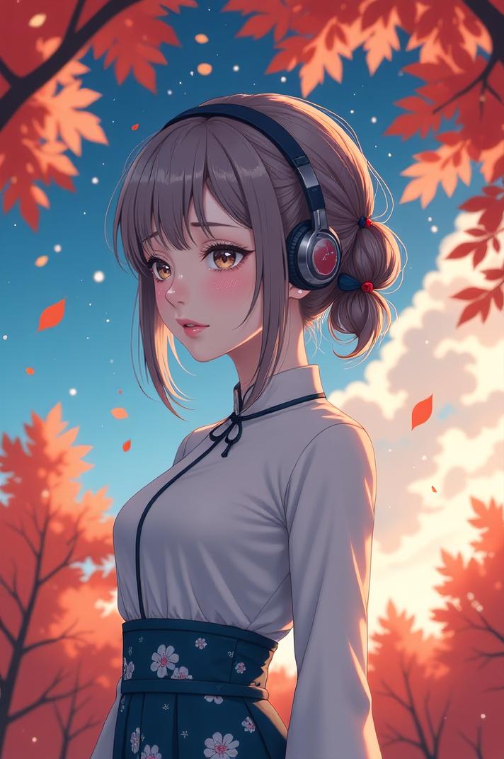 masterpiece , best quality , anime style, d