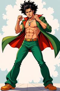 asian anime style marvel Amadeus Cho masterpiece,best quality , asian anime, Bob Curly razzmatazz hair