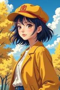 masterpiece , best quality , anime style, d