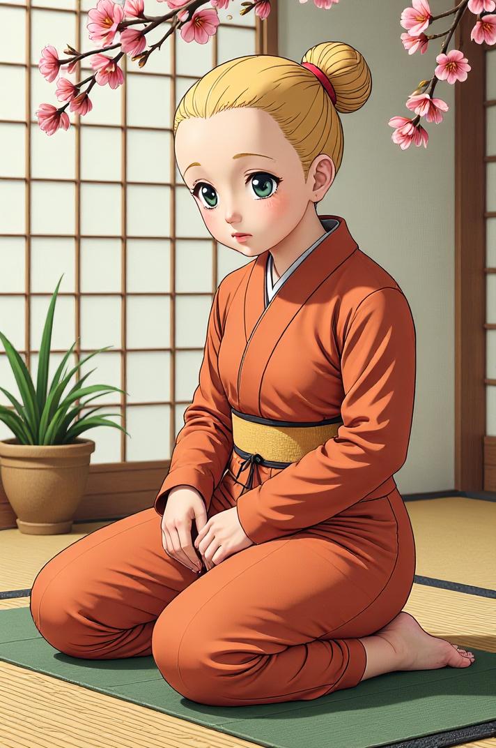 asian anime style marvel Spitfire masterpiece,best quality , asian anime, Bald russet hair