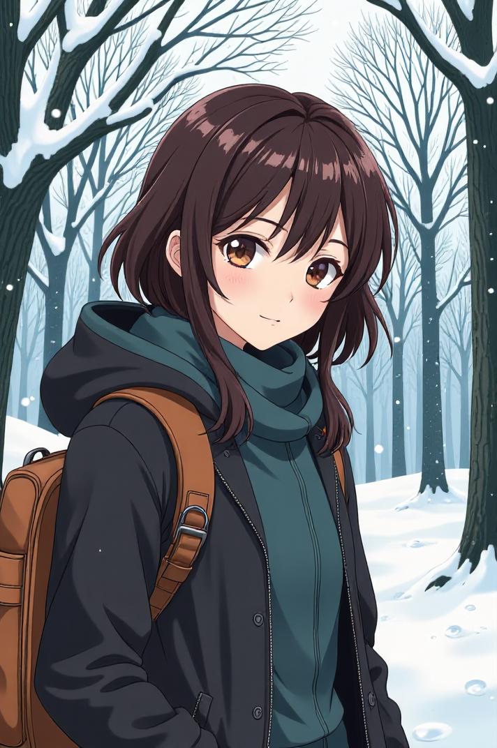 asian anime style marvel Dakota North masterpiece,best quality , asian anime, Buffont chocolate hair