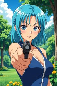 asian anime style marvel Sharon Carter masterpiece,best quality , asian anime, Spike azure hair