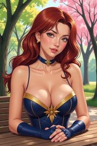 asian anime style marvel Namor masterpiece,best quality , asian anime, Over Eye auburn hair