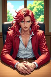 asian anime style marvel Star Lord masterpiece,best quality , asian anime, Grungey Long alizarin hair