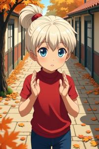asian anime style marvel Ben Reilly masterpiece,best quality , asian anime, Flat Top ivory hair