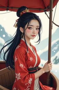 Anime style , shoulder level shot, masterpiece , best quality