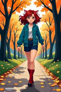 asian anime style marvel Kitty Pryde masterpiece,best quality , asian anime, Over Eye Curly gamboge hair