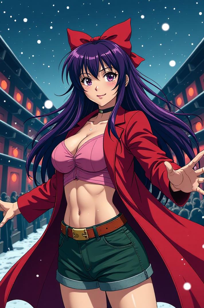 asian anime style marvel Hellion masterpiece,best quality , asian anime, Grungey Long eggplant hair