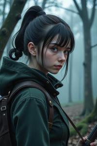 Anime style , shoulder level shot, masterpiece , best quality