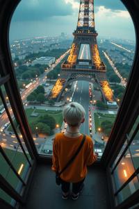 Anime style , aerial view shot, masterpiece , best quality