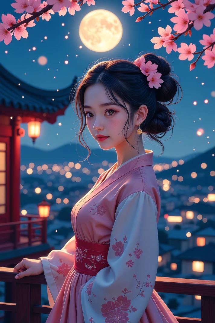Anime style , perspective shot, masterpiece , best quality