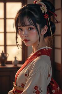 Anime style , Front side back three views shot, masterpiece , best quality