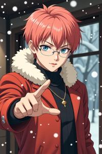 asian anime style marvel Fantomex masterpiece,best quality , asian anime, Crew Cut salmon hair