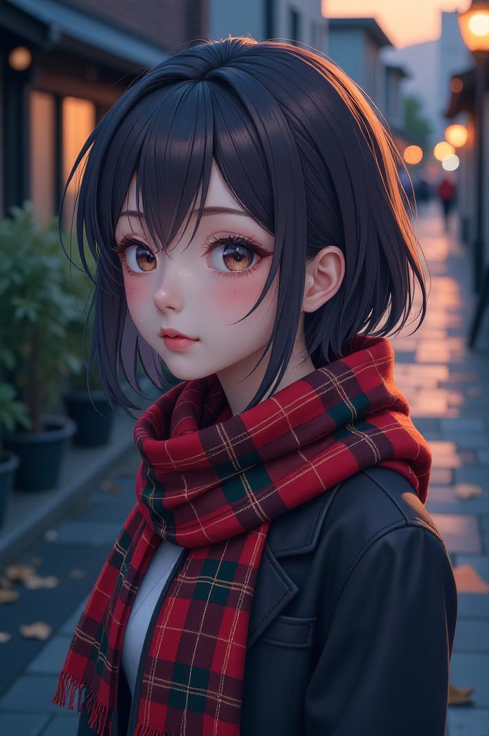 Anime style , aerial view shot, masterpiece , best quality
