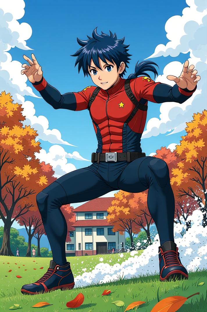 asian anime style marvel War Machine masterpiece,best quality , asian anime, Pulled Back midnight blue hair