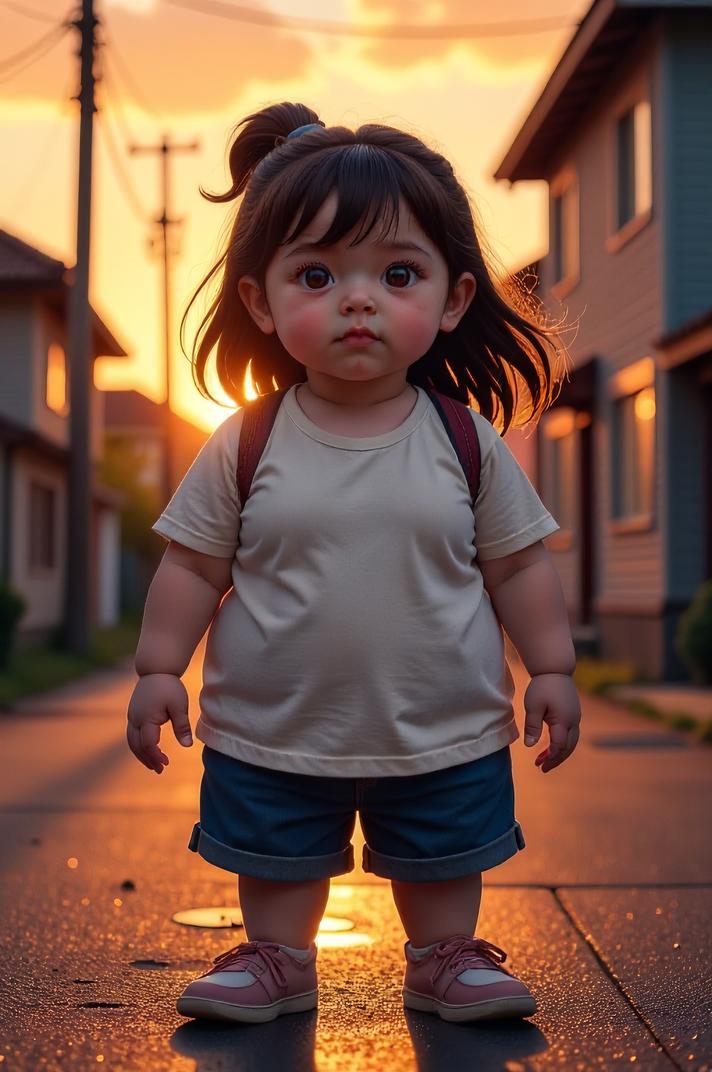 Anime style , perspective shot, masterpiece , best quality