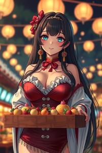 Anime style , full body shot, masterpiece , best quality