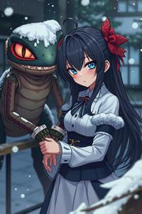 Anime style , shoulder level shot, masterpiece , best quality