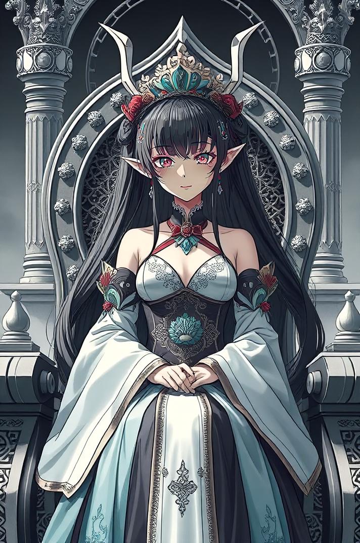 Anime style , full body shot, masterpiece , best quality
