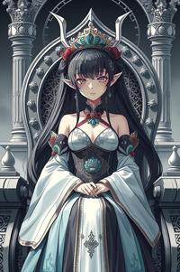 Anime style , full body shot, masterpiece , best quality