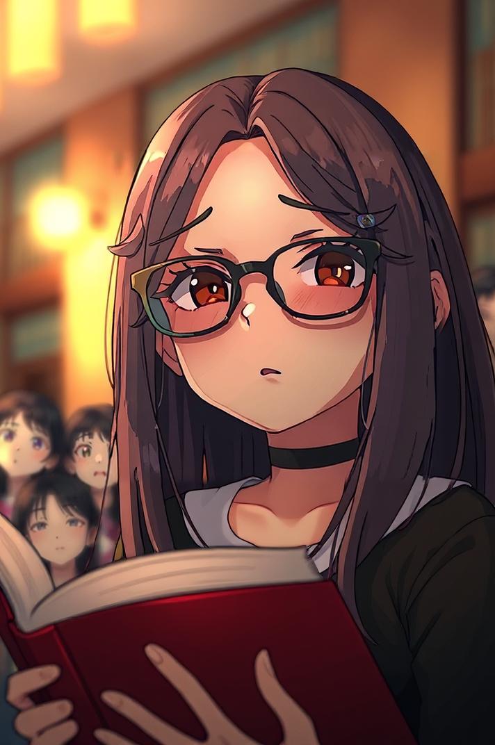 Anime style , perspective shot, masterpiece , best quality