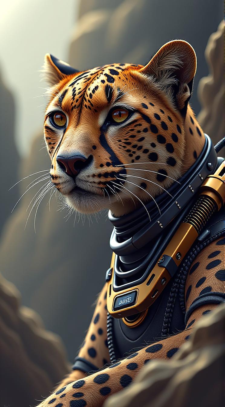 crypto ai , sci fi, designed by Terry Oakes and Alan Moore, digital art