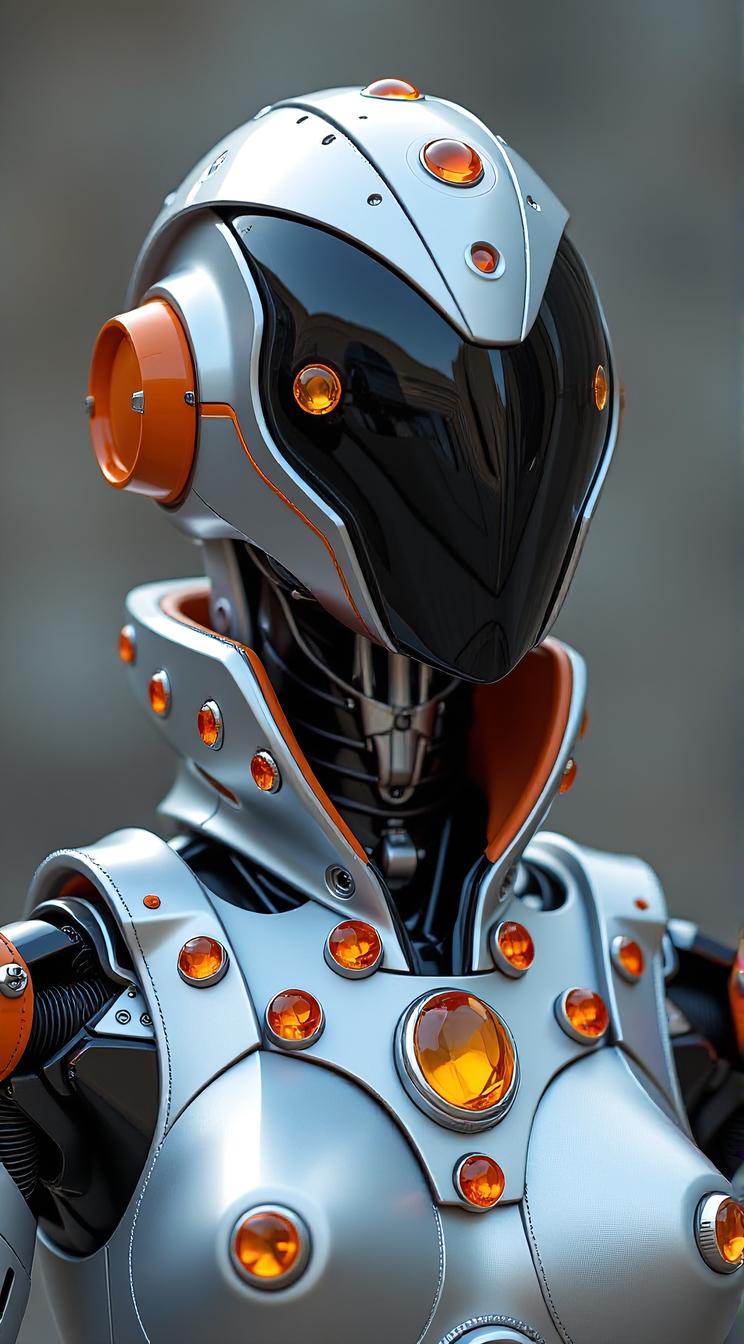 sci fi, digital art, masterpiece, robotic Creature