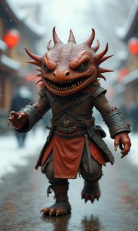 photograph, award winning, selfie of a dressed in a very Hateful Rust traditional Yuan Dynasty Aluminum Kilts, Holy Signature thick traditional Pirate monster Fearow