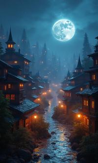 stylized by Michael Wesely and Pete Turner and Brandon Woelfel and George Christakis , photograph, dense cityscape and Deep space in background, intricate details