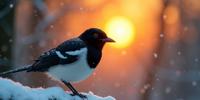 art by Steve Sack and Subodh Gupta and Natalia Drepina , photograph, Golden ratio, Aerial View of a Arcadian Funny Magpie