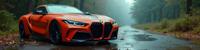 stylized by Beth Conklin , photograph, hyper detailed, eye level shot of a Bold Flashy Hellenistic BMW