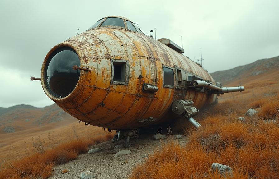 photograph, futuristic landscapes, surreal, futuristic